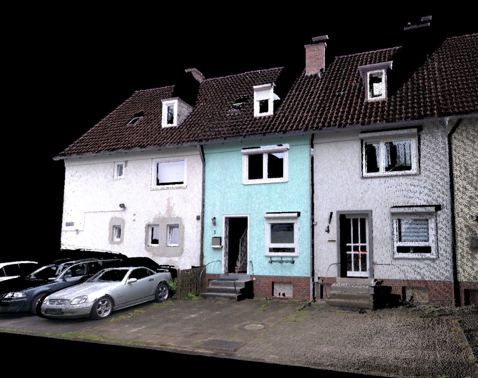 Row Houses — Point Cloud